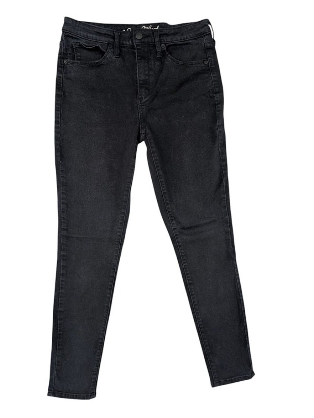 Universal Thread Women's 8/29 Black High Rise Skinny Jeans Stretch Cotton Blend